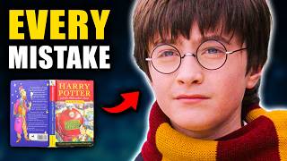 EVERY Mistake in Harry Potter amp the Philosophers Stone All ERRORS  Plot Holes [upl. by Pacificia]