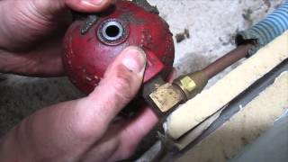 How to Replace an Oil Filter for Your Oil Fired Boiler or Furnace  Oil Tank Filter DIY [upl. by Nyvets506]