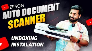 Epson DS1630 Document Scanner II Unboxing amp Installation II How To Double Side Scanning II [upl. by Anahsat851]