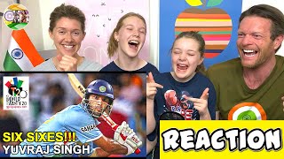 YUVRAJ SINGH SIX SIXES REACTION  INDIA vs ENGLAND 2007  BigAReact [upl. by Uyerta424]