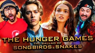 THE HUNGER GAMES The Ballad of Songbirds amp Snakes MOVIE REACTION Full Movie Review [upl. by Gitlow]