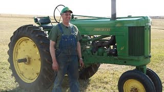 You Wont Believe How Original This Classic Tractor Is John Deere Model 60 [upl. by Stander]