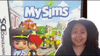 Completing the MySims DS game 100 through after over a DECADE [upl. by Enelehs539]