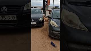 GASOLINERAS DE PAIPORTA DESTROZADAS POR LA DANA NO HAY GASOLINA EN TODO EN PUEBLO VALENCIA ESPAÑA [upl. by Koenig331]