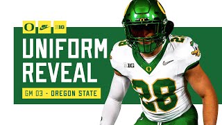 2024 Oregon Football Uniform Reveal  Oregon State [upl. by Ralat]