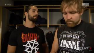 Seth Rollins And Dean AmbroseThe shield Backstage [upl. by Gamali]