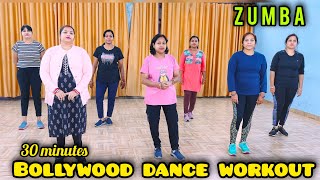 23min Bollywood song par dance zumba Dance Bollywood song download  depti zumba Dance for belly fat [upl. by Adhamh265]