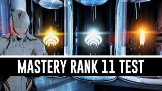 Mastery Rank 11 Test amp All You Need To Know Warframe [upl. by Lanam]