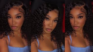 BEST CURLY WIG INSTALL EVER FTWoWear AliExpress [upl. by Sivatco]