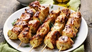 Perfect Chicken Kabob Recipe  Juicy Grilled Chicken Kabob [upl. by Cantlon]