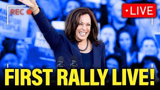 LIVE VP Kamala Harris FIRST CAMPAIGN EVENT [upl. by Marcelline855]