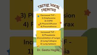 Respiratory Examination Physiology Practical  Tactile Vocal Fremitus physiology clinical shorts [upl. by Amolap]