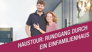 Haustour Rundgang durch ein Einfamilienhaus mit über 120 qm Wohnfläche [upl. by Nirac]