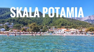 Cum arată SKALA POTAMIA Insula Thassos Grecia [upl. by Ahsercel355]