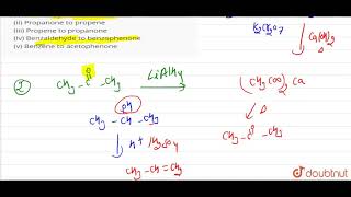 How will you preform the following conversions i Acetaldehyde to [upl. by Leanora]