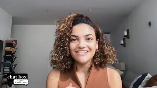 Olympian Laurie Hernandez on Latino representation in gymnastics  Chat Box [upl. by Arimlede]