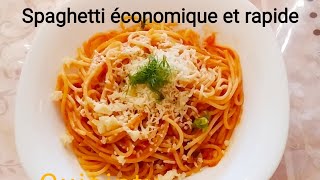 Spaghetti sans viande rapide  سباغيتي بدون لحوم  سريعة [upl. by Sumner338]