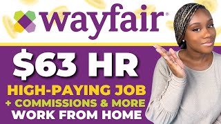 WAYFAIR WORK FROM HOME  MAKE 2520WK  HIGH PAYING REMOTE JOBS [upl. by Katherina]