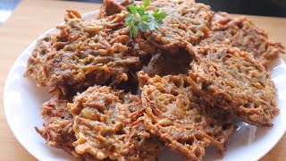 Tortang Bolinao  Filipino most delicious crispy fish omelette recipe [upl. by Alvy363]