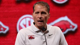 Eric Musselman speaks at 2023 SEC Media Day [upl. by Ayad446]