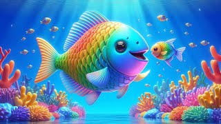 The Rainbow Fish Sharing is Caring Stories for kids [upl. by Oirad]