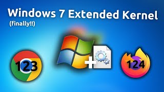 Modern Apps on Windows 7  Windows 7 Extended Kernel [upl. by Vasta]