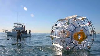 Man Rescued After Attempting To Cross Ocean In Hamster Wheel…Again [upl. by Sela]