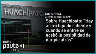 Gerente general de CAP sobre siderúrgica Huachipato [upl. by Nerret]