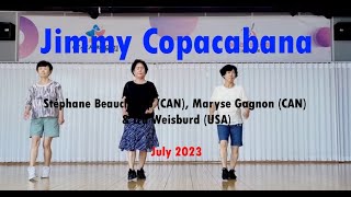 Jimmy Copacabana Linedance  Beginner 아라동 ARADONG [upl. by Boote]