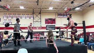 January 272024 PPW Wrestling Jason Genesis wThe Goddess vs Damien Wayne ￼ [upl. by Cates]