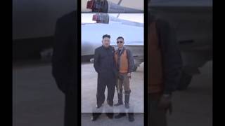 Chairperson and pilot close kimjongun northkorea southkorea war ukraine viralvideo fyp [upl. by Eninej786]