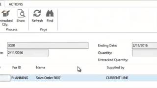 Microsoft Dynamics NAV 2015  Manufacturing  Make to Order [upl. by Heywood746]