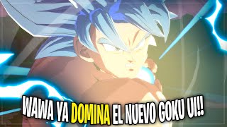 WAWA ya DOMINA el nuevo GOKU ULTRA INSTINCT DRAGON BALL FIGHTERZ [upl. by Skerl368]