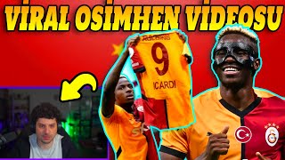 HYPE VİRAL OLAN OSİMHEN VİDEOSUNU İZLİYOR  Hype Osimhen Tepki [upl. by Ninehc]