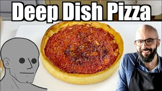 Following Instructions from Babish Deep Dish Pizza [upl. by Cleti]