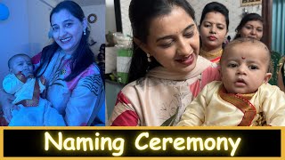 Naming Ceremony  Marathi Vlog 509 [upl. by Lull]