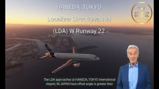 A320 SPECIAL AIRPORT APPROACH GUIDE HANEDA RJTT Localizer Directional Aid Approach LDA [upl. by Narod]