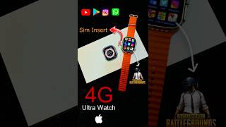 🔥World First 4G Apple Watch Ultra With Sim Card  YouTube Working😱DW88 Ultra🇺🇸apple S8 Ultra 4G [upl. by Balac]