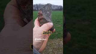 roten Jaspis am Wegrand gefunden Jaspis Achat geology [upl. by Alyac144]