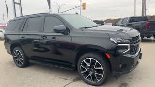 2023 Chevrolet Tahoe RST Walkaround  Finch Used Cars [upl. by Aihsenet]