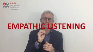 Applying Empathic Listening In Under 2 Minutes by Giuseppe Conti [upl. by Ambur]