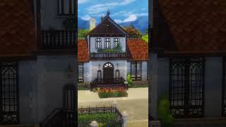 thesims4 Life and Death home  Sims 4 no CC speedbuild 🍂 [upl. by Saloma]