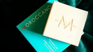 Moroccanoil cleansing bar Review [upl. by Luttrell]