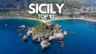 Top 10 Things To Do in Sicily 🇮🇹 [upl. by Harias927]