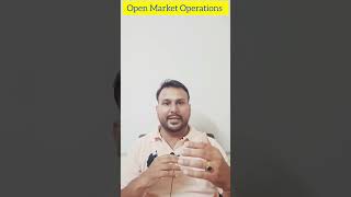 Open Market Operations  OMO  Monetary Policy  openmarketoperations economics shorts [upl. by Llerrehc309]