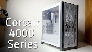 Corsair 4000D Airflow amp 4000X teardown and tour [upl. by Corson58]