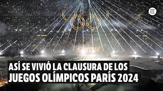 Juegos Olímpicos París 2024 así se vivió la clausura  El Espectador [upl. by Aihsaei]