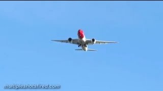 Missed Approach Norwegian EILNA Sonja Henie Boeing 787 Dreamliner [upl. by Sixel439]