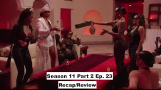 Basketball Wives Season 11 Part 2 Ep23 RecapReview  The Phony Friendships Continue [upl. by Dragon]