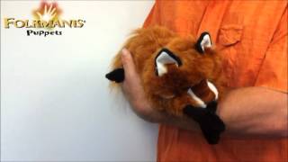 2576 Folkmanis SMALL RED FOX [upl. by Ellecram]